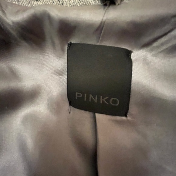 Grey wool blend coat by Pinko. - Picture 8 of 8